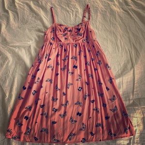 Butterfly Sun dress, with pockets